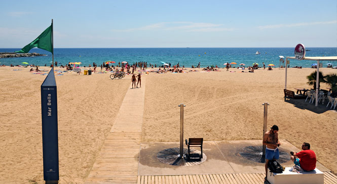 Plage de la Mar Bella