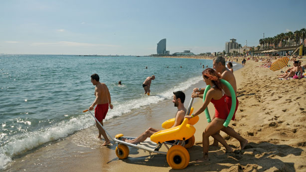 Plage de la Nova Icària